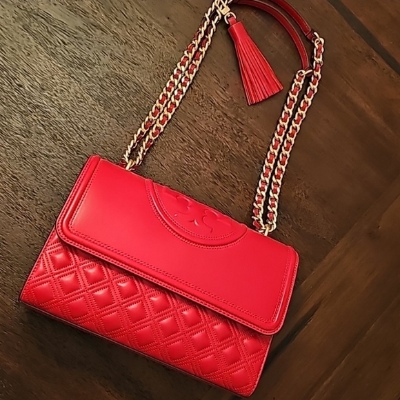 Tory Burch Fleming Convertible Shoulder Bag NWT - Picture 2 of 15